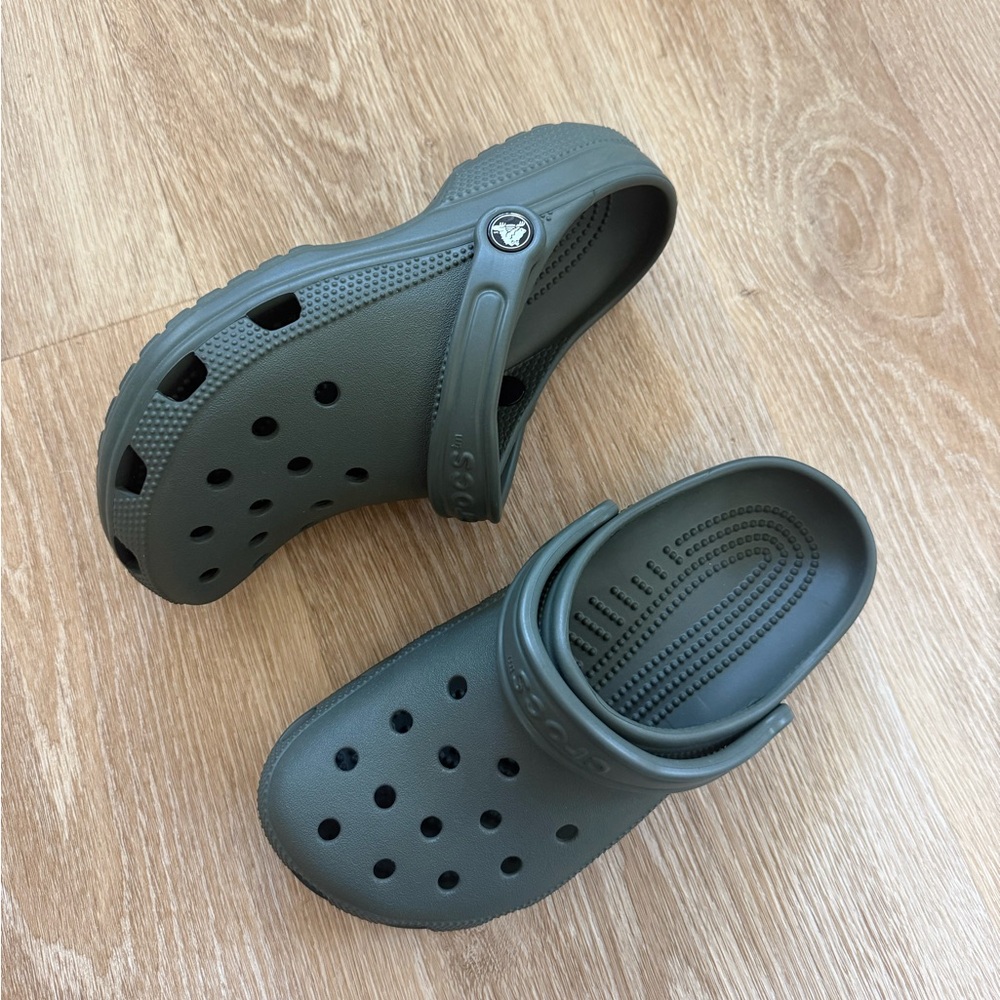 NEW COLOR CROCS Classic Clog Field Green W7/M5